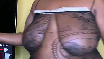 Femdom Ebony With Big Ass And Tits Demands Interracial Tongue Worship