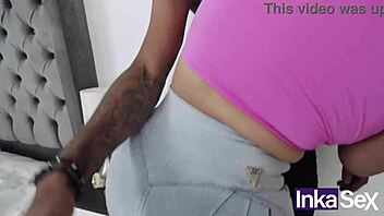 i caught super busty peruvian milagros raiza at night with a shy black guy