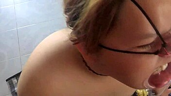 i tied her up and then covered her face and nose with my load