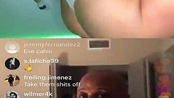 Thick Puerto Rican Ass Shakes Wild On Insta Show Pt 1!