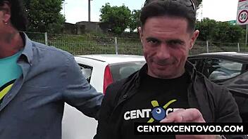 i adore watching these two italian amateurs get wild with double penetrations and blowjobs