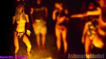 Slut Majick Goes Topless In Public Cemetery Slow Motion!