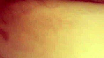 short hair blonde gives a hot homemade blowjob and takes huge facial cumshot