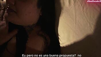 What if this fat Argentinian babe takes a deep POV blowjob after tickles turn wild?