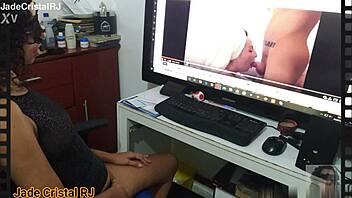 Oh man, check out this sexy solo housewife getting naughty as a slut in lingerie, showing wet pussy and small waist in homemade fun