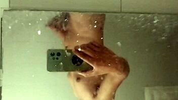 Hey, he's heading to the bathroom for some solo fun!