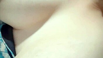 Horny latina babe hang over latina playing her tits after party sexy solo puffy housewife pornstar monster masturbation