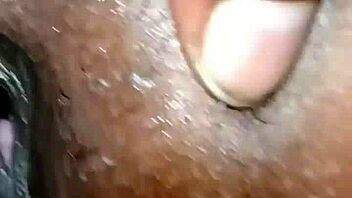 older man penetrates cute young woman's intimate area in intense encounter