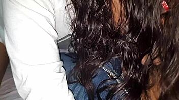 Young model enjoys outdoor activity with instructor.