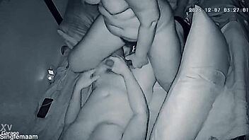 horny couple indulges in romantic deepthroat blowjob with natural tits and monster cock action