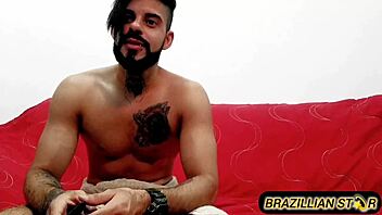 cunhadinha safada licks big tits and sucks monster cock in pov with muff diving action