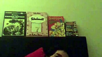 She dives into hardcore masturbation on the bed, getting horny and building up intense pleasure slowly.