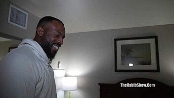 Ever Wonder How Munn Blaxxx Handles Jovan Jordan's Monster Cock In Tight Ebony Pussy Garage Action?