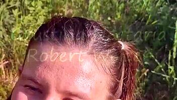 Do you wanna fuck my wet slobbery mouth outdoors on this hot summer day?