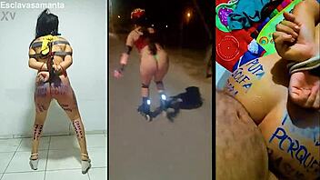 Aku latih jalang Samanta diikat dibelenggu untuk hinaan kongkek