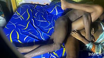 Raw Black Rough Pussy Action With Ebony Tits and Massive Cock Fucking!