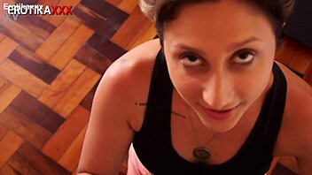 omg sadira hotwife is out flashing and fucking for that epic cumwalking facial scene