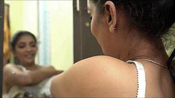 indian bhabhi's wild alone fantasy sex with young guy turns so passionate 😈🔥