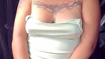 Showing Off Panties And Tits In Car On Highway