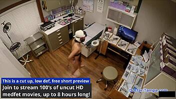 dr tampa takes lilith rose behind the scenes in latex gloves and handcuffs for florida humiliation pov