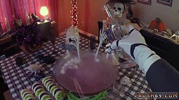 I'm so turned on, almost caught by my partner but I can't stop this intense session