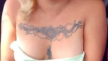 Showing Off Panties And Tits In Car On Highway