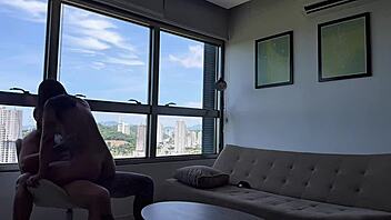 dreamed of enjoying the moment and woke up having fun nicely by the sea 😊