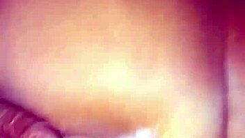 I'm nuttin all over my girlfriend's ass after fuckin her good