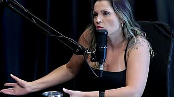 In a steamy outdoor session, Agatha Mama teases in sheer red lingerie during a wild public domination game.