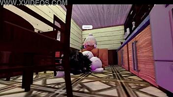 Wife makes meal then takes monster cock in big ass