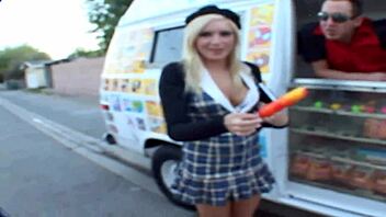 Blonde Kylie Reese Rides Big Cock