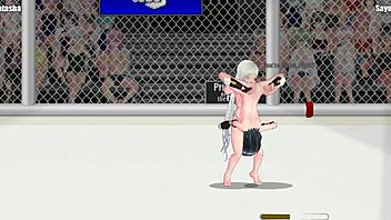 i feel the intensity in this princess of the ring 2 catfight between natasha and sayuri