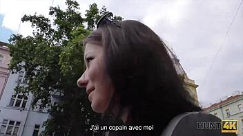 hunt4k young couple needs cash but she agrees to the arrangement