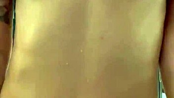 monika fox gets naked and poses in the bathroom with big tits 😍