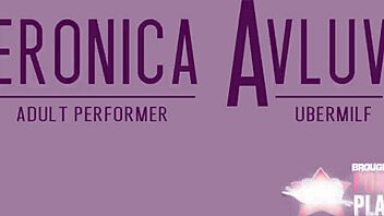 Hey, watch blonde aaliyah shove that big dildo deep into slim veronica avluv's tight spots.