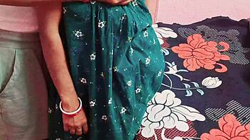 The Indian virgin girl explores intimacy with her boyfriend. They share fingering moments highlighting her big clit and skinny figure.