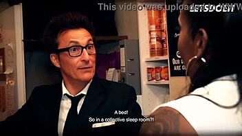 Pervert Businessman Fucks Young Hostel Roommate With Doggystyle Blowjob And Cum In Mouth