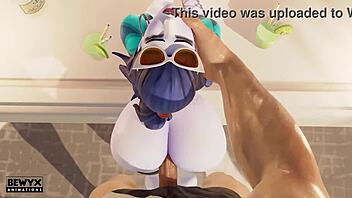 Widowmaker på fransk ferie utforsker europeiske rumpehull