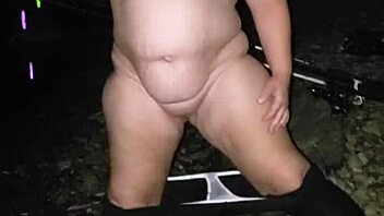 Big Titty Milf Boldly Strips And Masturbates Outdoors