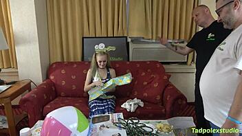 hey, check luna lips getting gangbanged with pregnant pussy fucked by many horny huge cocks in riding squirting deepthroat orgy