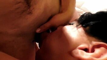 Slutty pornstar takes big cock deep in ass. She bends over for hardcore monster pounding.