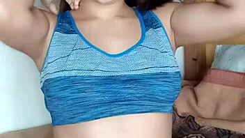 selene spreads cream all over her petite brunette body with natural tits in part 1.