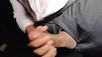 hey yuri gaúcho, that hot brazilian boss got so horny he flashed his monster cock and jerked off outdoors until cumming hard