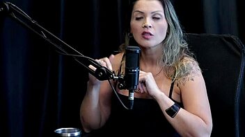 In a steamy outdoor session, Agatha Mama teases in sheer red lingerie during a wild public domination game.