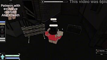 Hey, I found this precious girl and fucked her wild in Roblox Criminality condo.