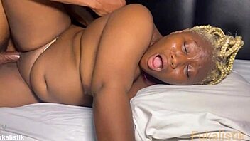 that big fat ebony cock made her beautiful ass go wild 🍆🔥