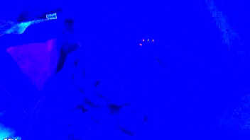 Hey, check out this wild blacklight fetish action!