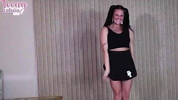 Cheerleader Daisy Garcia Spreads Juicy Big Pussy Lips Riding Coach Seth Brogan in Wet Cowgirl Creampie