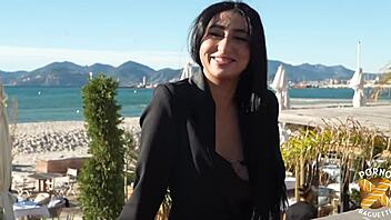 Didi dominated roughly as she wished in hairy pussy lingerie action with big natural tits