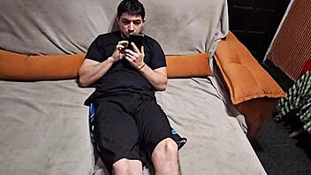 hey, this sexy fitness milf with big clit and pussy lips cheats on corno by riding my monster cock to creampie